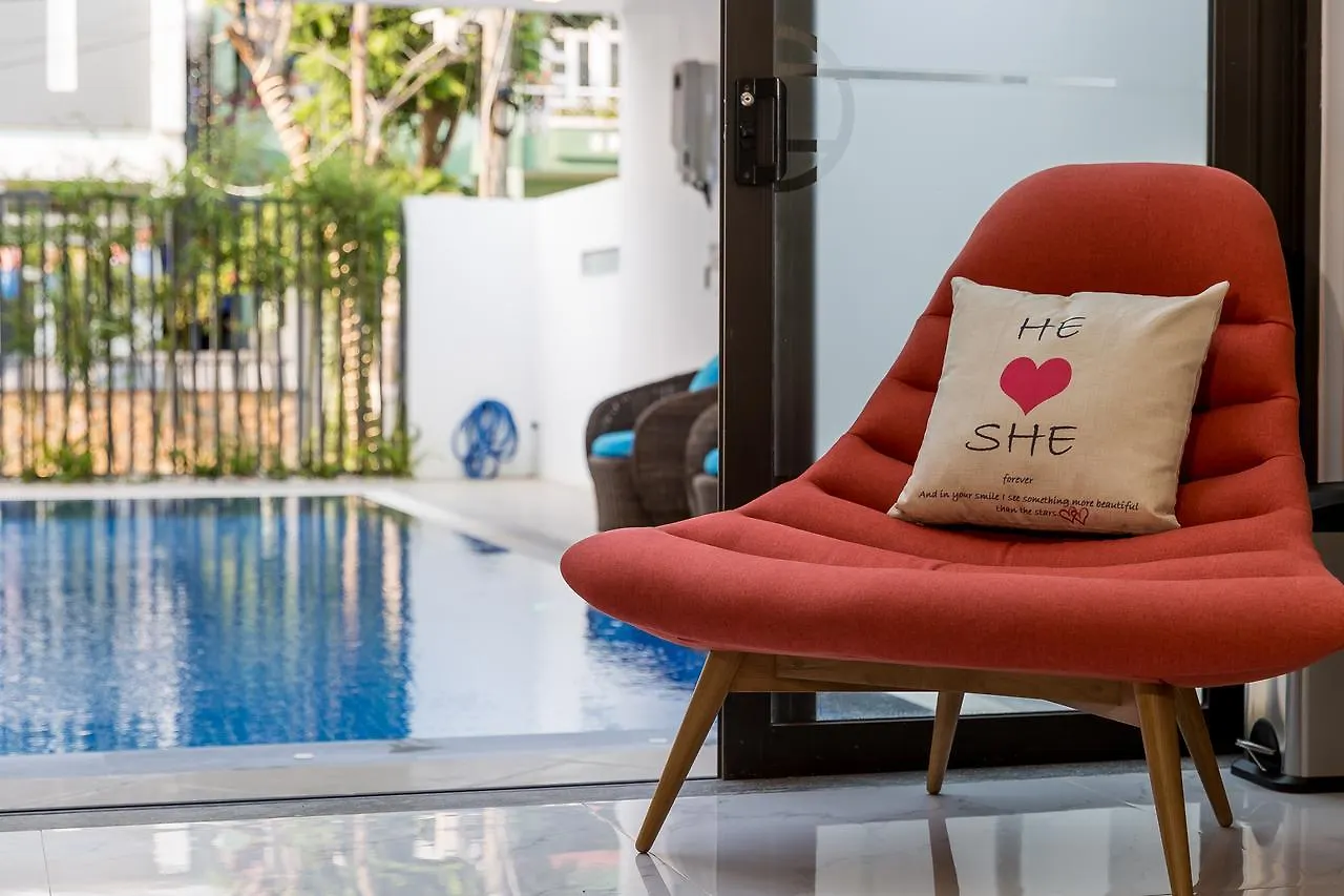 The Charming Pool Villa For Vacation Nearby The Beach 다낭